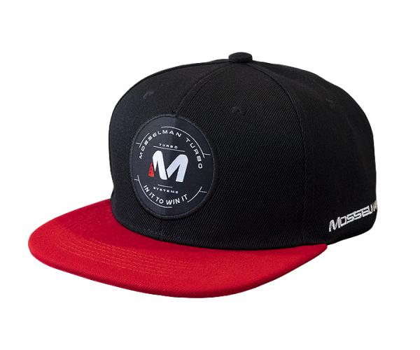 Mosselman Snapback Cap, Black/Red