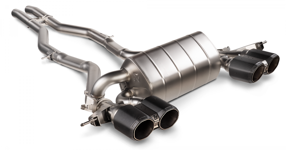 Akrapovic Slip-on Line (Titanium), BMW G8X M3 M4 - Mosselman Turbo