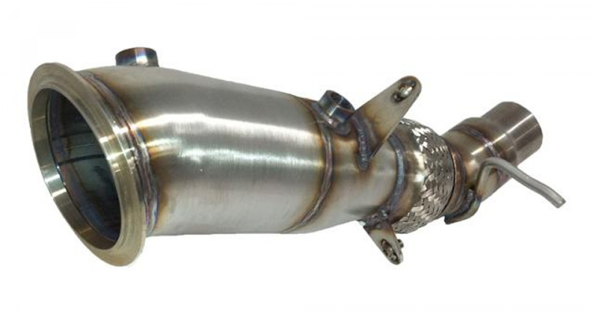 Evolution Racewerks Catless Downpipe, BMW 20/28i N20 - Mosselman Turbo ...