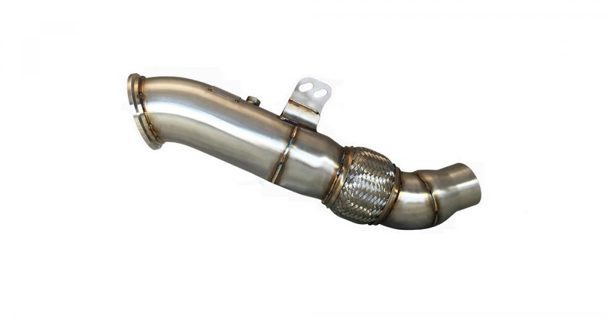 Evolution Racewerks Catless Downpipe, BMW G2x M40i B58 OPF - Mosselman ...