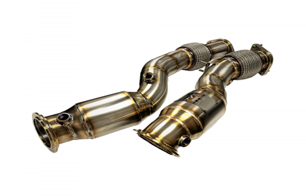 Evolution Racewerks Catted Downpipes, BMW F9x S58