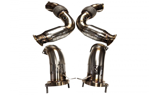 Evolution Racewerks Catted Downpipes, BMW M5 G90/G99 S68