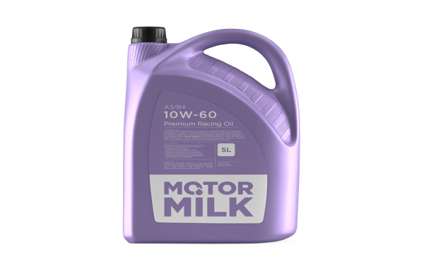 MOTOR MILK® PREMIUM 10W60 A3/B4, 5L Bottle