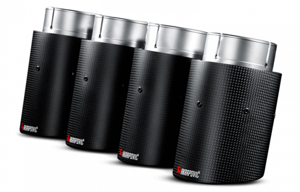 Akrapovic Tail Pipe Set Carbon, BMW M5 M6 F1x S63
