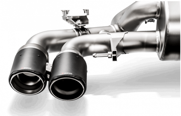 Akrapovic Tail Pipe Set Carbon, BMW M5 F90 S63