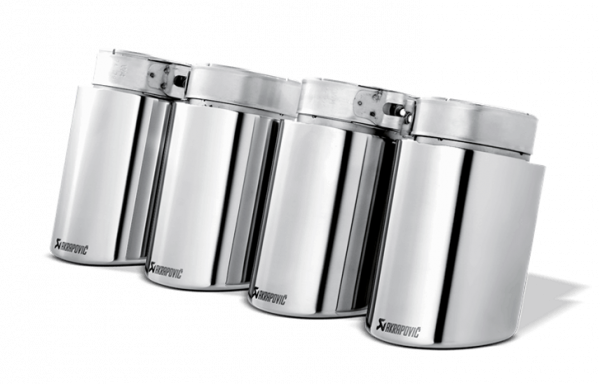 Akrapovic Tail Pipe Set Titanium, BMW M5 M6 F1x S63