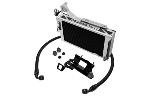 Mosselman Twin Oil Cooler Extension Kit, BMW 3-Series E9x