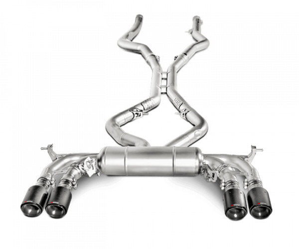 Akrapovic Evolution Line, BMW X5M X6M F8x S63