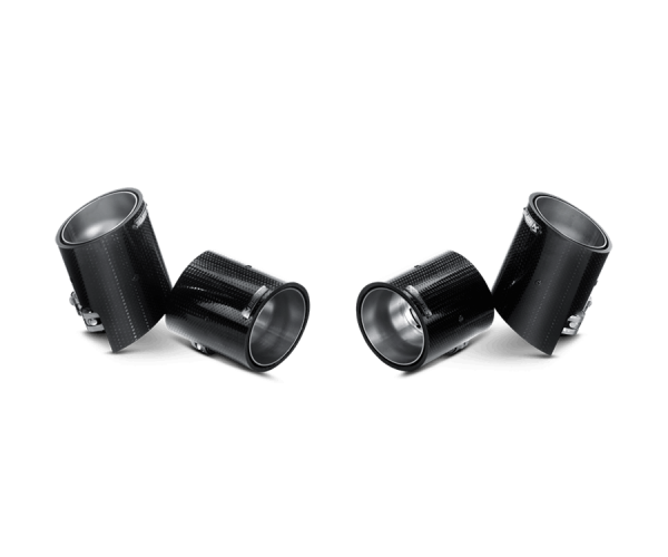 Akrapovic Tail Pipe Set Carbon, BMW 1M, E82 N54