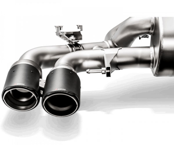 Akrapovic Tail Pipe Set Carbon, BMW M5 F90 S63