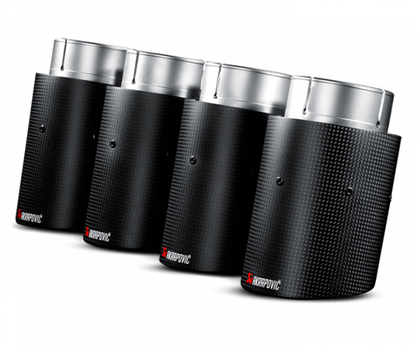 Akrapovic Tail Pipe Set Carbon, BMW M5 M6 F1x S63