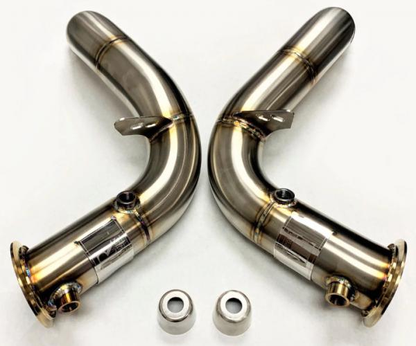 Evolution Racewerks Catless Downpipes, BMW F1x M5 M6 S63