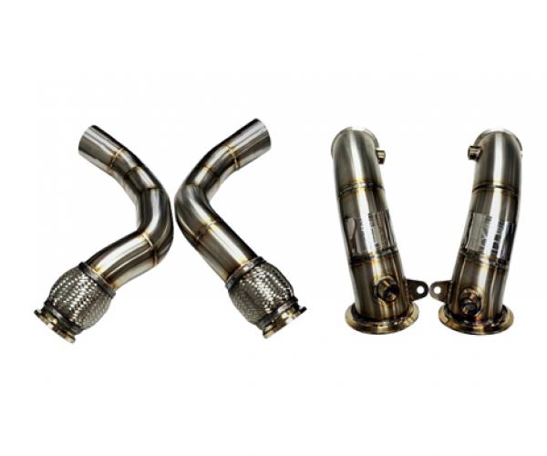 Evolution Racewerks Catless Downpipes, BMW F90 M5 S63