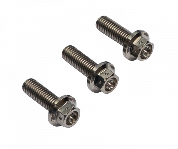 Mosselman Titanium GR5 Hex-Race Bolt Set, M8x25