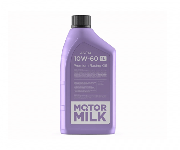 MOTOR MILK® PREMIUM 10W60 A3/B4, 1L Bottle