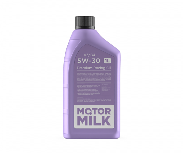 MOTOR MILK® PREMIUM 5W30 A3/B4, 1L Bottle