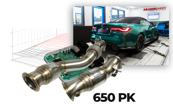 BMW S58 G-serie OPF, 650PK PACKAGE